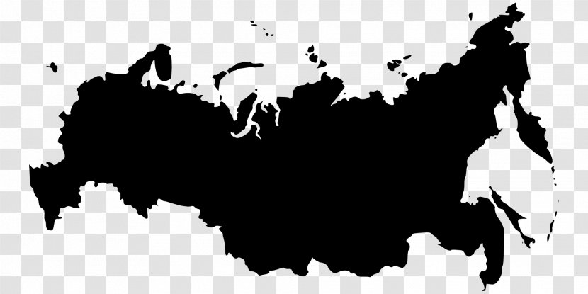 Russia Map Clip Art - White - Kindergarten Cartoon Transparent PNG