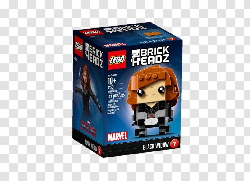 Black Widow Hulk Lego BrickHeadz Iron Man Transparent PNG