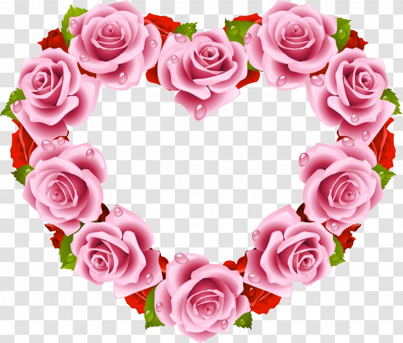 Rose Heart Flower Stock Photography - Cake Transparent PNG