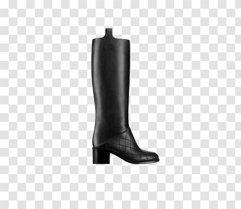Riding Boot Knee-high Shoe Fashion - Heel - Chanel High Heels Transparent PNG