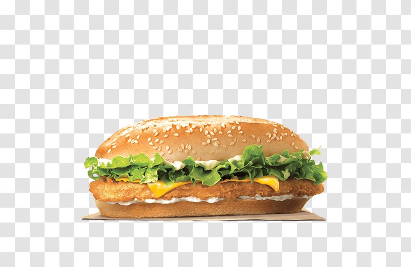 Chicken Sandwich Whopper TenderCrisp Burger King Specialty Sandwiches Hamburger - Buffalo Wing - And Transparent PNG
