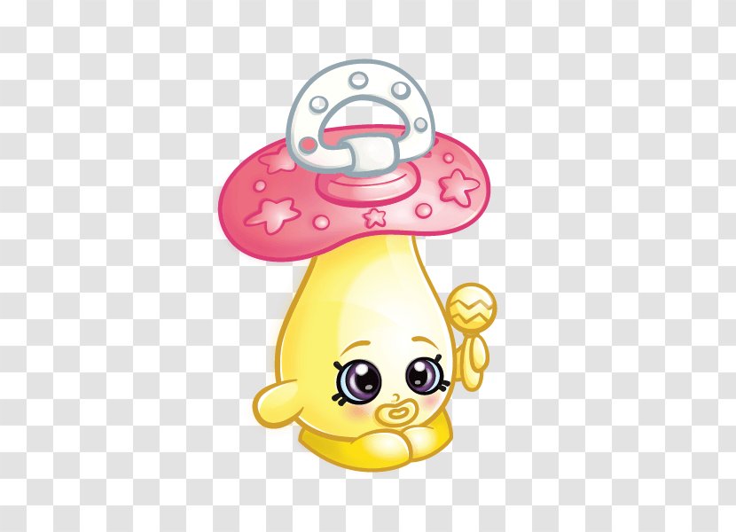 Shopkins Child Infant Party - Yellow Transparent PNG