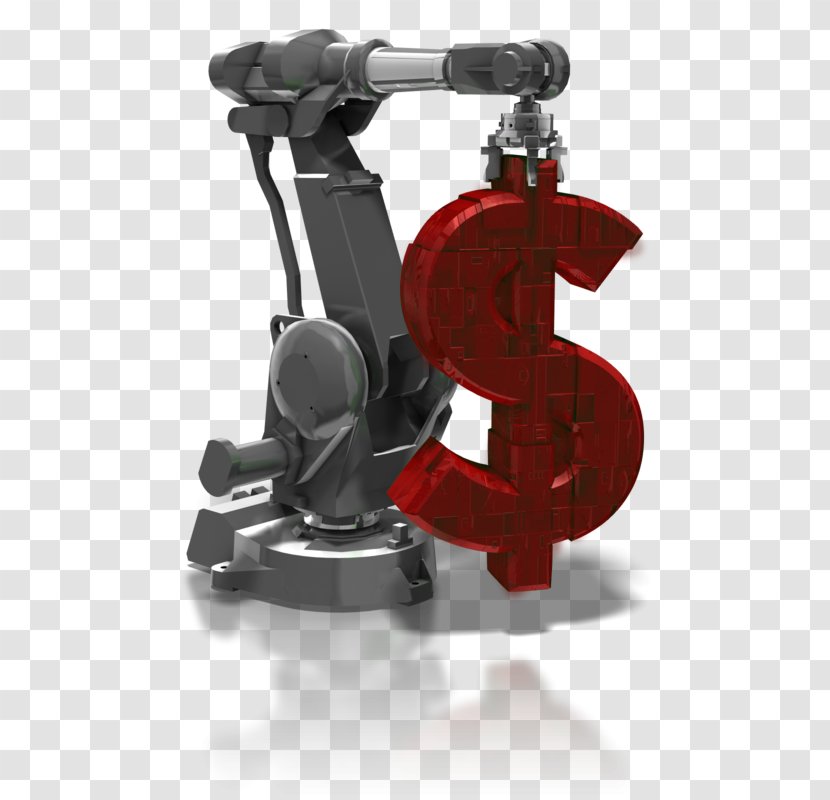 Robotic Arm Money Finance Credit - Funding - Robot Transparent PNG