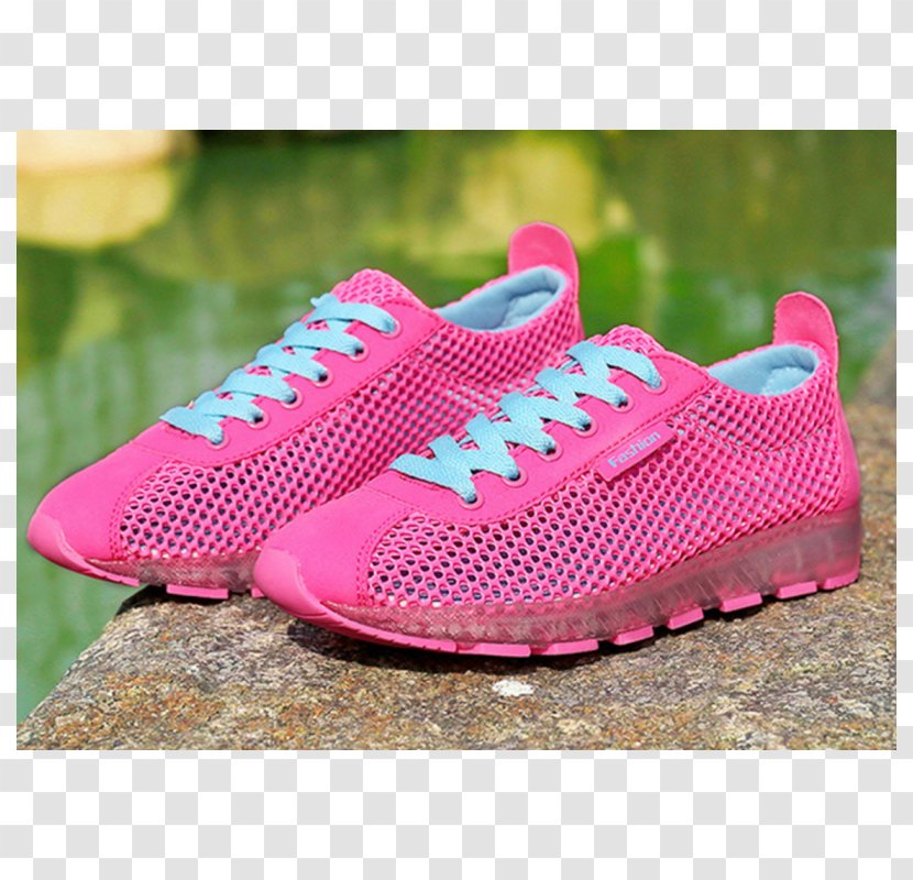 Sneakers Shoe Sportswear Cross-training Walking - Pink 8 Digit Womens Day Transparent PNG