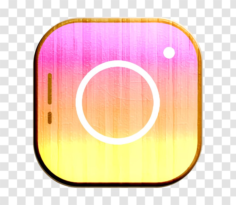 Instagram Icon Button Logo - Social Media - Symbol Rectangle Transparent PNG