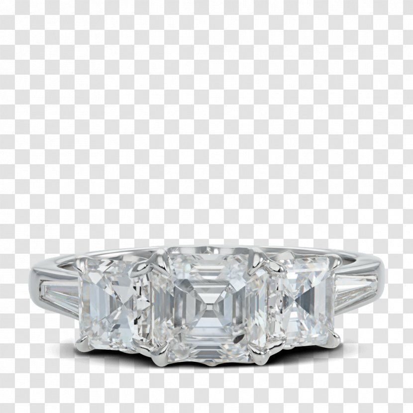 Wedding Ring Royal Asscher Diamond Company Engagement Transparent Png