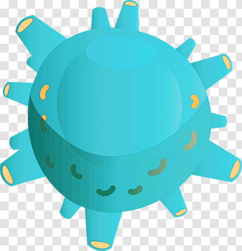 Green Turquoise Turquoise Inflatable Transparent PNG