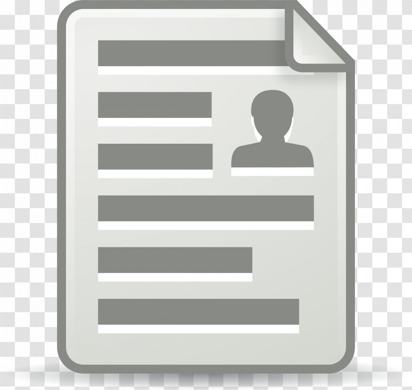 Clip Art - Microsoft Office - Updated REsume Transparent PNG