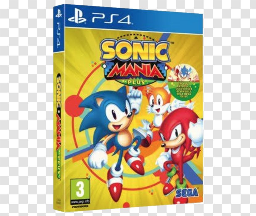 Sonic Mania The Hedgehog Nintendo Switch Game PlayStation 4 - Video - Donkey Kong Country Tropical Freeze Transparent PNG