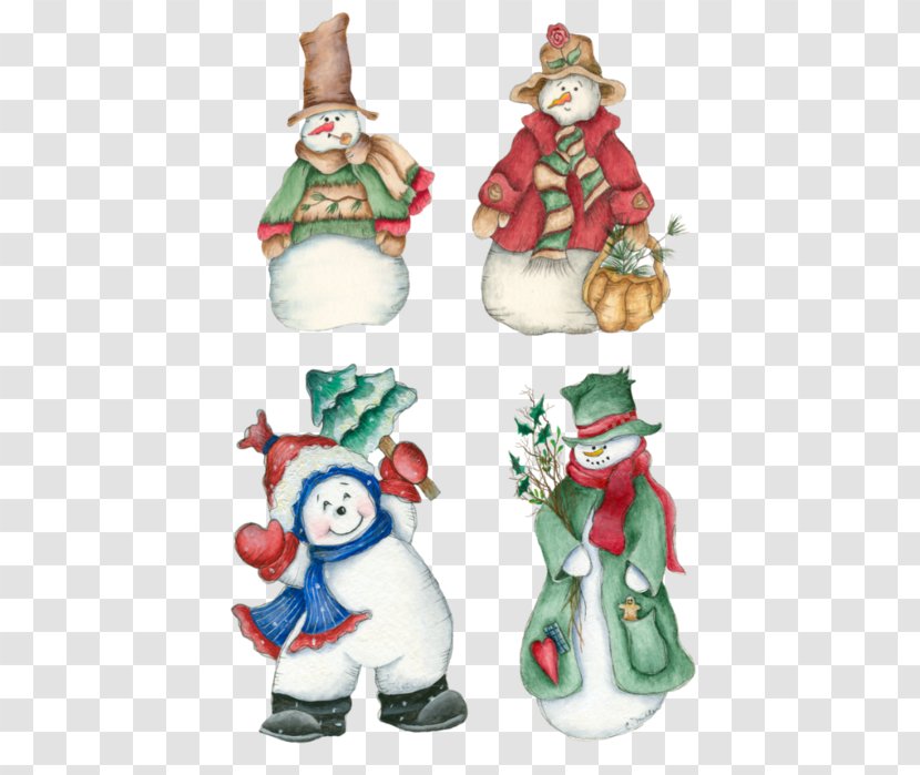 Christmas Ornament Snowman New Year Clip Art - Fictional Character Transparent PNG