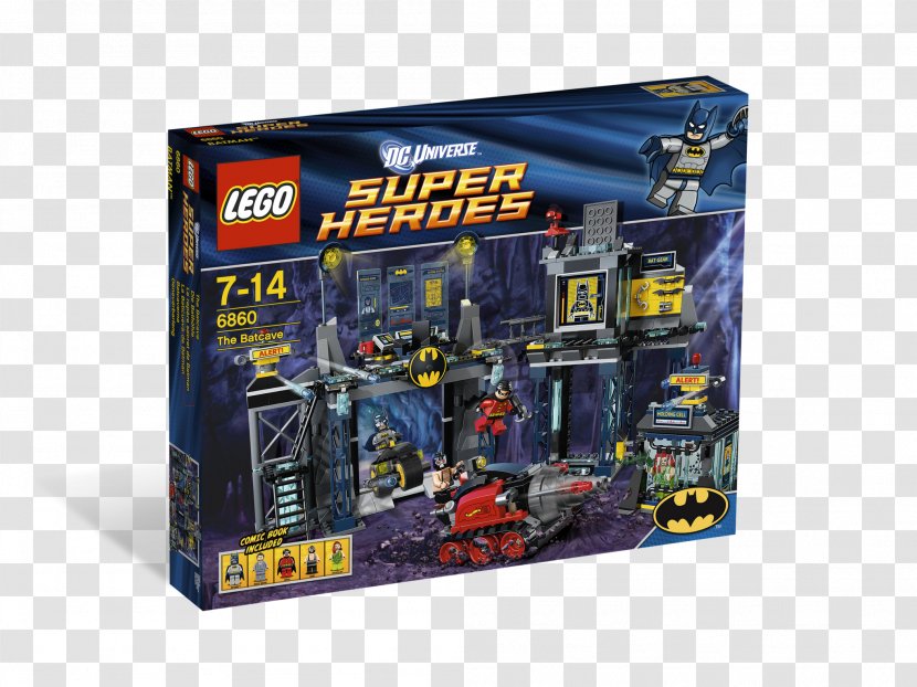 LEGO 6860 Super Heroes The Batcave Lego Batman 2: DC - 2 Dc Transparent PNG