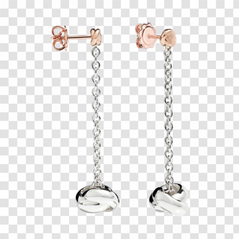 Earring Body Jewellery Silver - Jewelry Transparent PNG