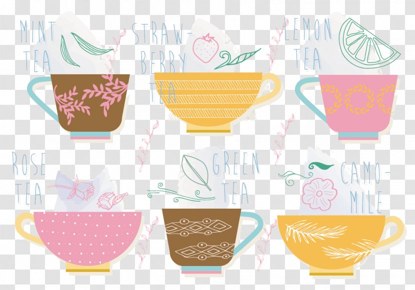 Tea Euclidean Vector Icon - Row And Column Vectors - Afternoon Time Transparent PNG