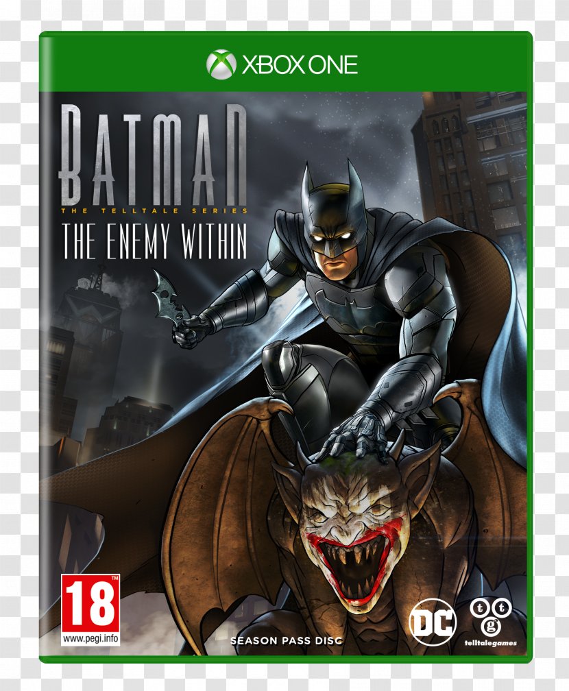 Batman: Arkham Knight The Enemy Within Telltale Series Return To Asylum - Action Figure - Batman Transparent PNG