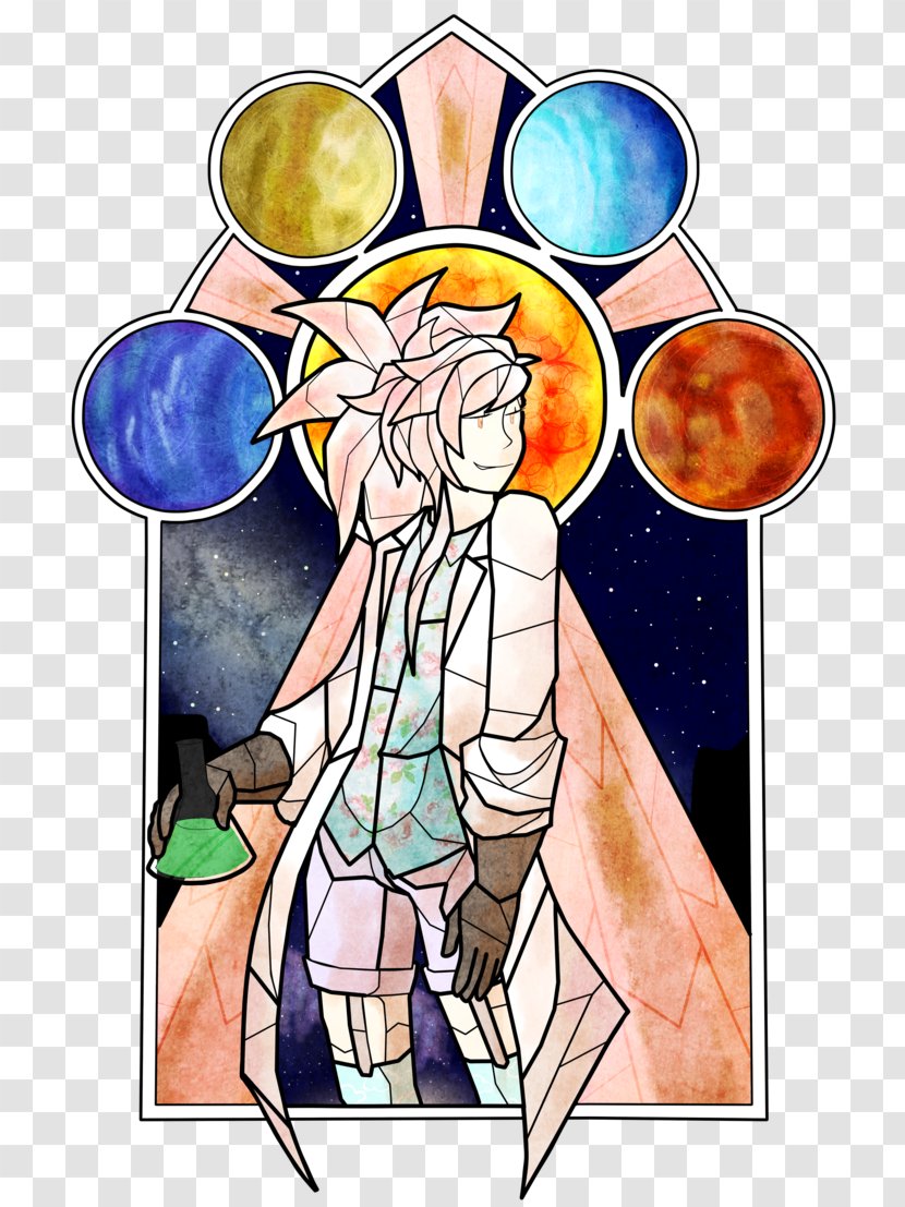 Stained Glass Homo Sapiens Visual Arts Clip Art - Cartoon Transparent PNG