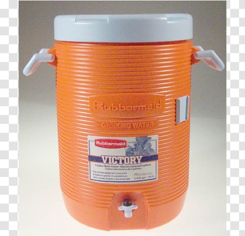 Water Bottles Cylinder Container - Orange Transparent PNG