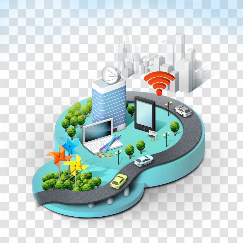 Smart City Royalty-free Clip Art - Drawing - ​​building Transparent PNG