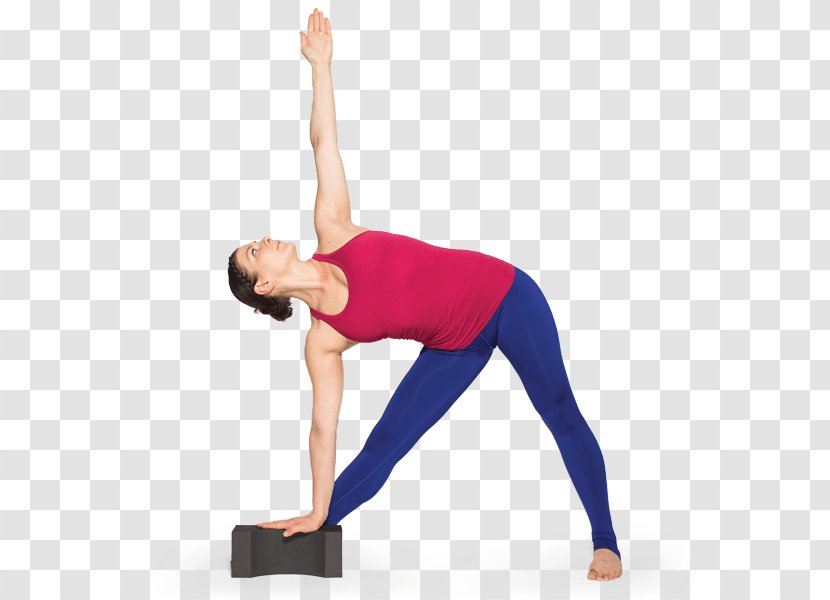 Yoga Pilates Core Stability Exercise Stretching - Watercolor - Triangle Blocks Transparent PNG