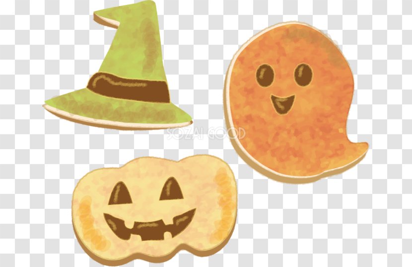 Halloween Pumpkin Confectionery Biscuits Ghost Festival - Yukata - Higan Transparent PNG