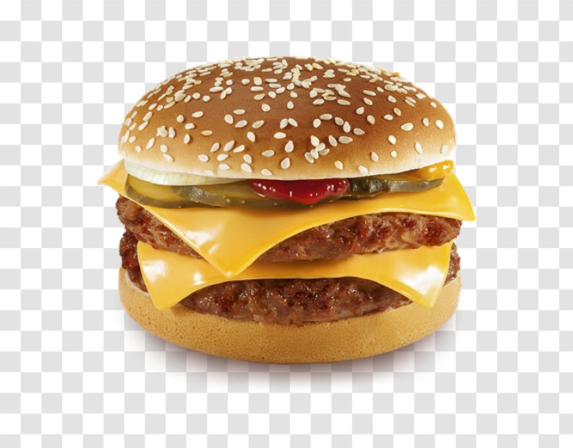 Cheeseburger Hamburger Pizza Whopper McDonald's Big Mac - Finger Food Transparent PNG