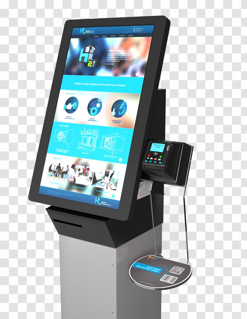 Interactive Kiosks Self-service Vending Machines Display Device - Selfservice Transparent PNG
