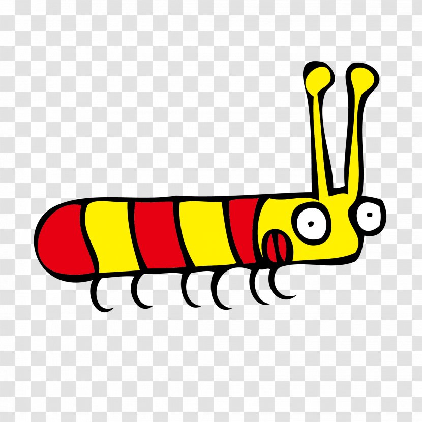 Vector Graphics Ant Insect Image - Photography - Cartoon Caterpillar Transparent PNG