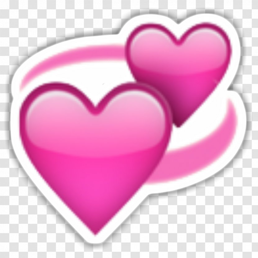 Emoji Heart Sticker IPhone - Hand Transparent PNG