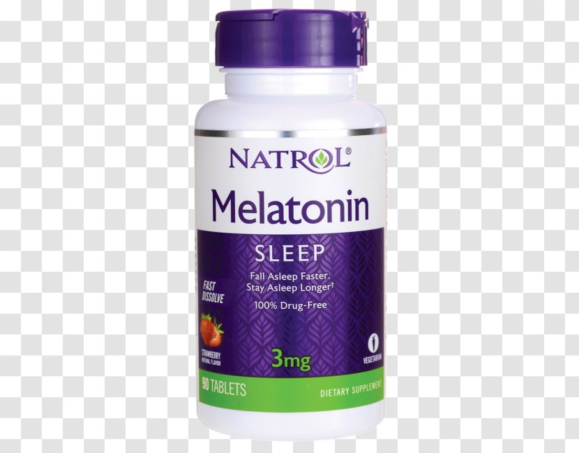 Natrol Fast Dissolve Melatonin - Capsule - 10 Mg60 Tablets Dietary Supplement SleepTurmeric Transparent PNG