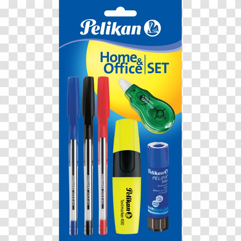 Paper Plastic Pelikan Marker Pen Pencil Transparent PNG