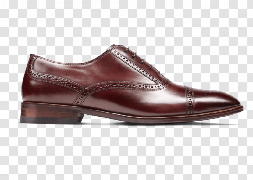 Oxford Shoe Brogue Leather Slip-on - Footwear Transparent PNG