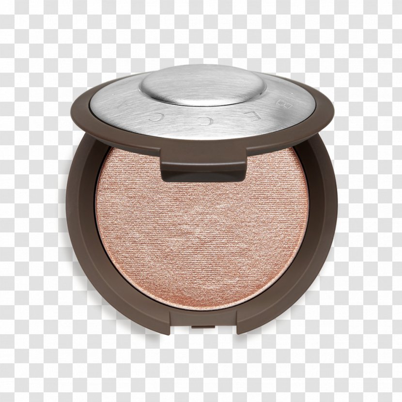 BECCA Shimmering Skin Perfector Pressed Highlighter Mini Cosmetics - Gold Shimmer Transparent PNG