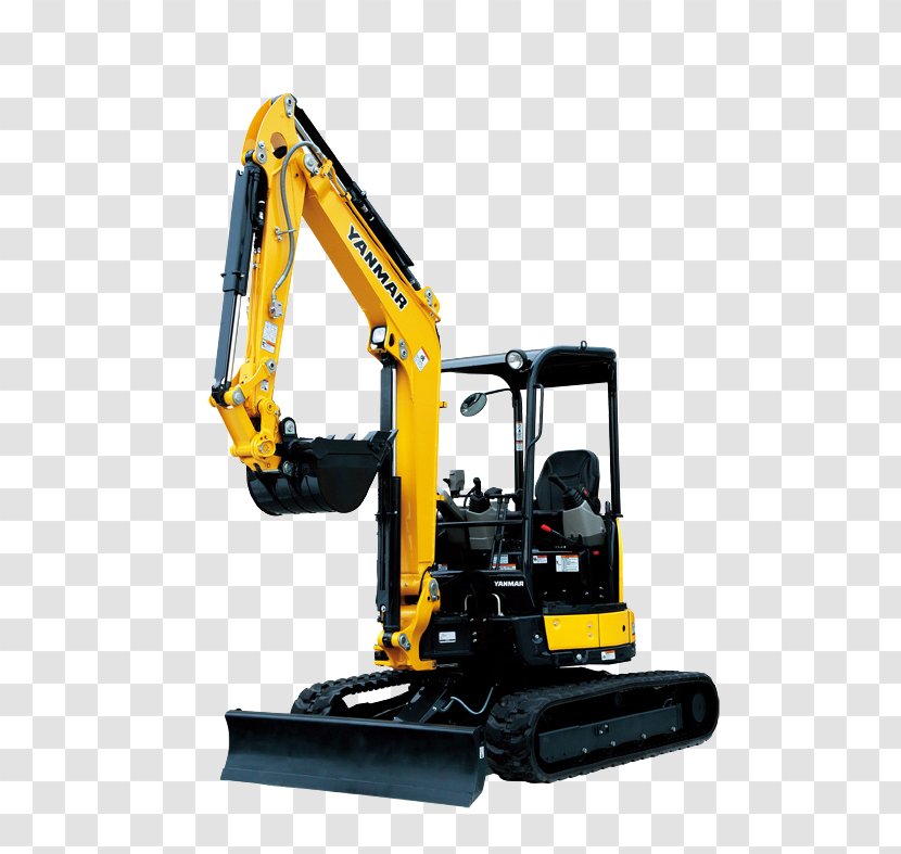 Caterpillar Inc. Compact Excavator Yanmar Heavy Machinery Transparent PNG