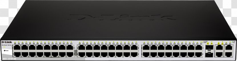 Network Switch D-Link Gigabit Ethernet Small Form-factor Pluggable Transceiver - Technology - Power Socket Transparent PNG
