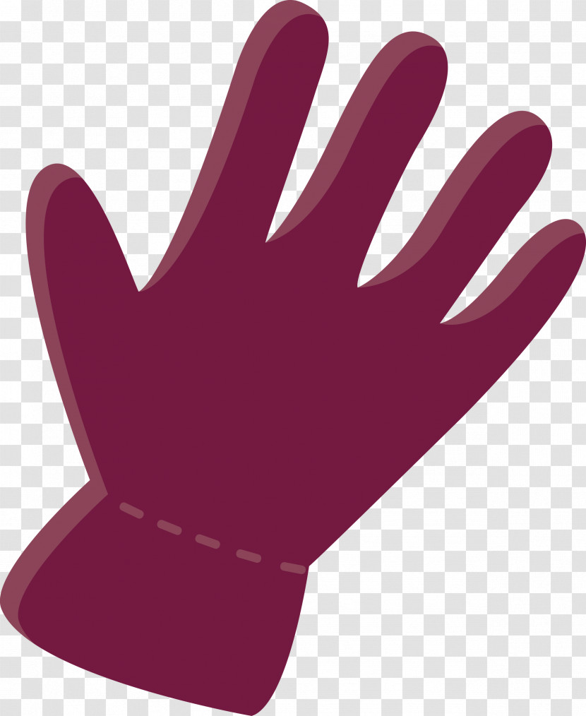 Hand Model Glove Purple Font Hand Transparent PNG