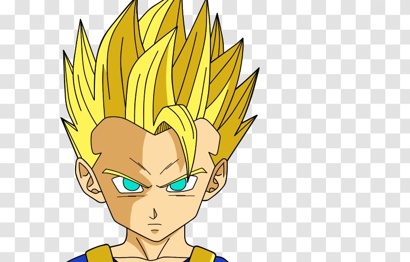 Vegeta Goku Majin Buu Super Saiyan - Cartoon Transparent PNG