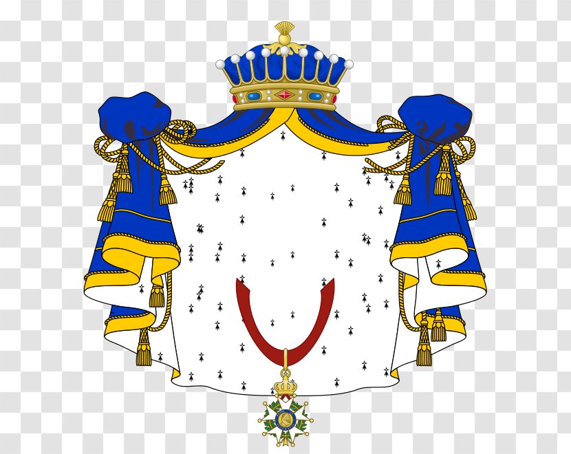Coat Of Arms Peerage France Mantle And Pavilion Heraldry Transparent PNG