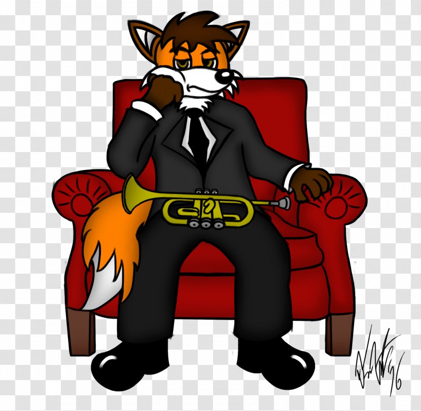 Sitting Vertebrate Fox Clip Art - Fictional Character - Viewer Discretion Advised Transparent PNG