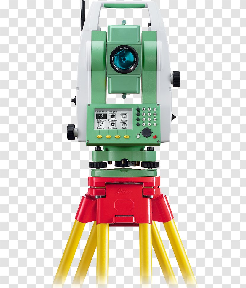 Total Station Leica Camera Binoculars Tribrach Geosystems - Nightvision Device Transparent PNG