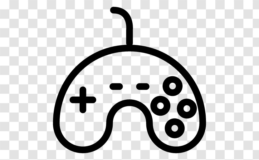 Game Controllers Video Fire Emblem Awakening GameCube Controller Clip Art - Monochrome - Gamepad Transparent PNG