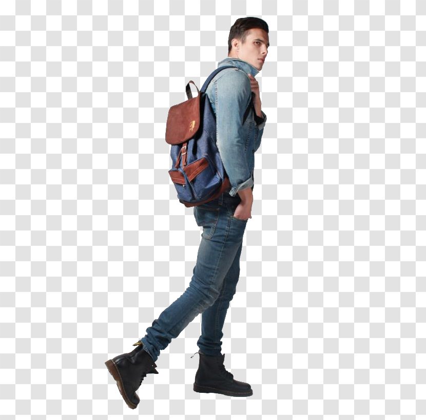 Backpack Bag Clothing Jeans - Denim Transparent PNG