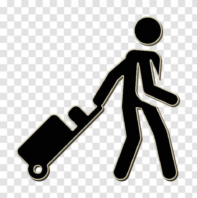 Airport Human Pictograms Icon Tourist Icon Transparent PNG
