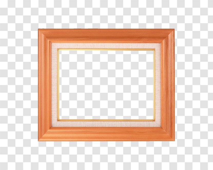 Picture Frame Stock Photography Royalty-free Clip Art - Decoupage - Orange Wood Transparent PNG