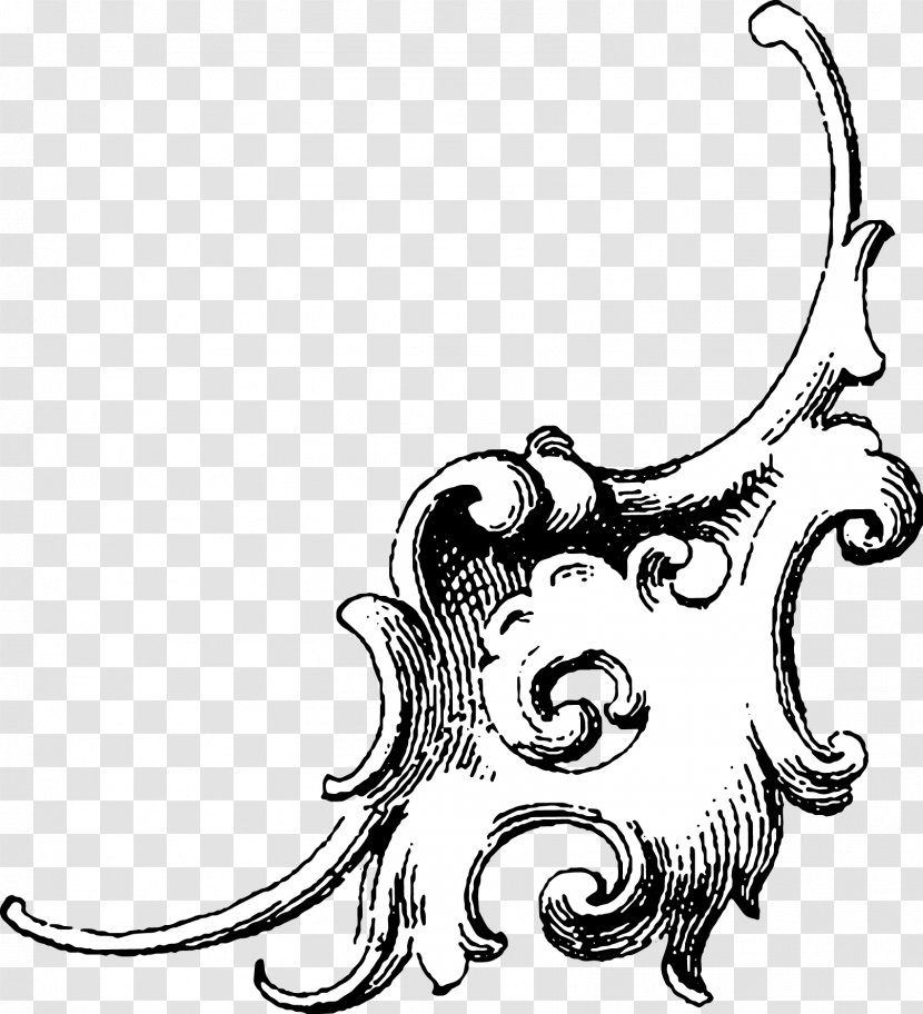 Clip Art Black And White Drawing Line /m/02csf - Animal - Fragment Vector Transparent PNG