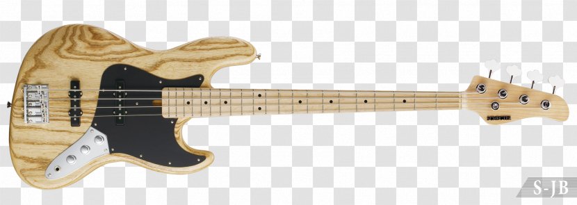 Bass Guitar Squier Fender Jazz Precision - Silhouette Transparent PNG