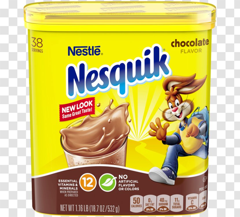 Drink Mix Nesquik Flavored Milk Transparent PNG