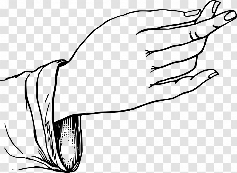Thumb Index Finger Hand Clip Art - Frame Transparent PNG