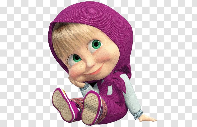 Masha And The Bear Television Show Animation - Toddler Transparent PNG