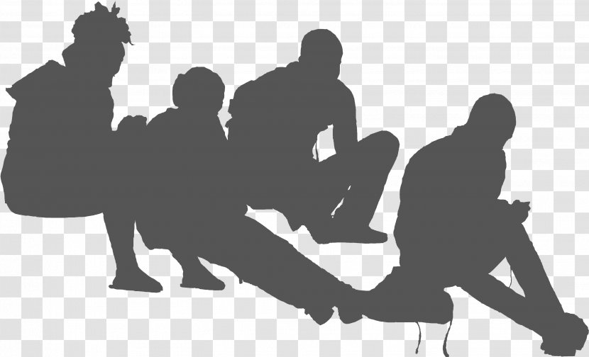 People Sitting Transparent PNG