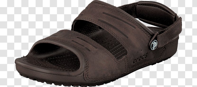 Slipper Shoe Crocs Sandal Blue - Leather - Sandals Transparent PNG