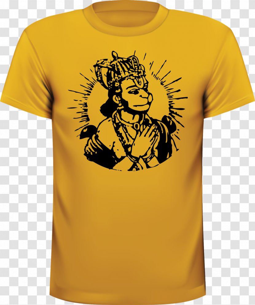 Hanuman Chalisa Shri Swaminarayan Mandir, Bhuj Rama Mantra - Active Shirt Transparent PNG